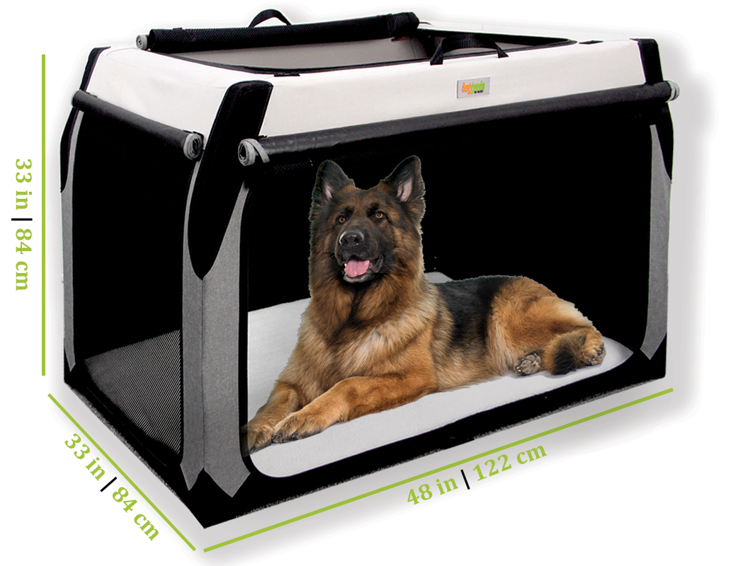 The Foldable Travel Dog Crate By DogGoods