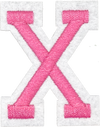 Pink X - Patch