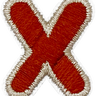 Multicolor X - Patch