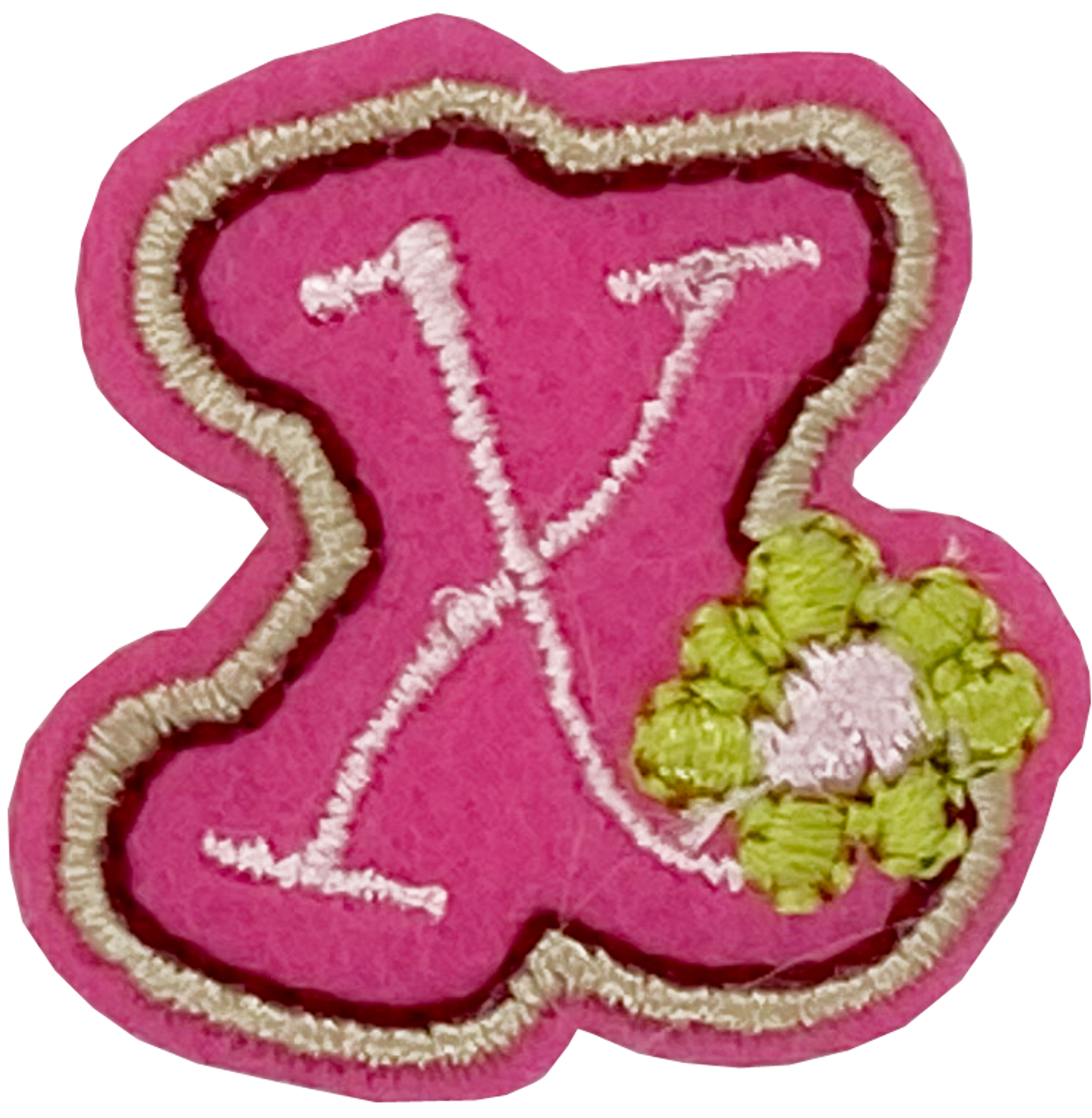 Curly Pink X - Patch
