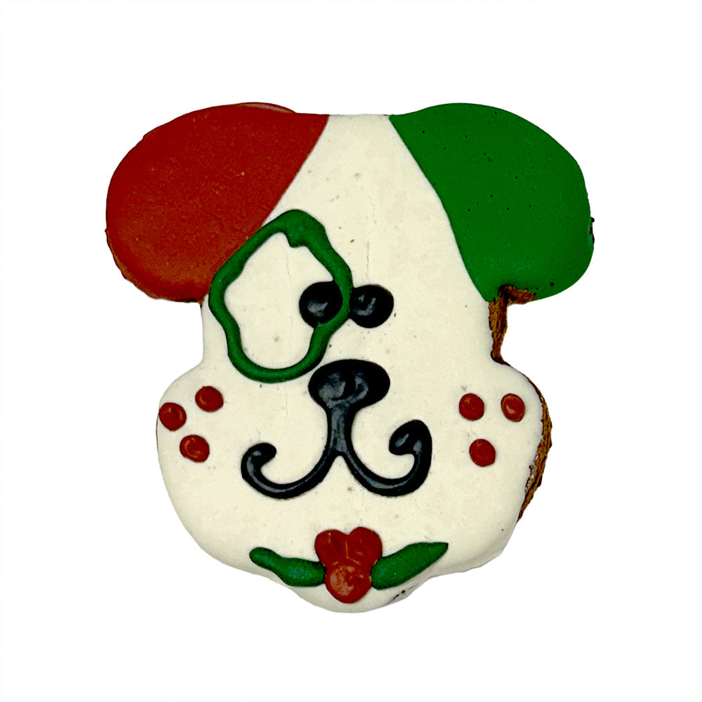 Bubba Rose Christmas Dog Treat (Iced Dog Cookie)