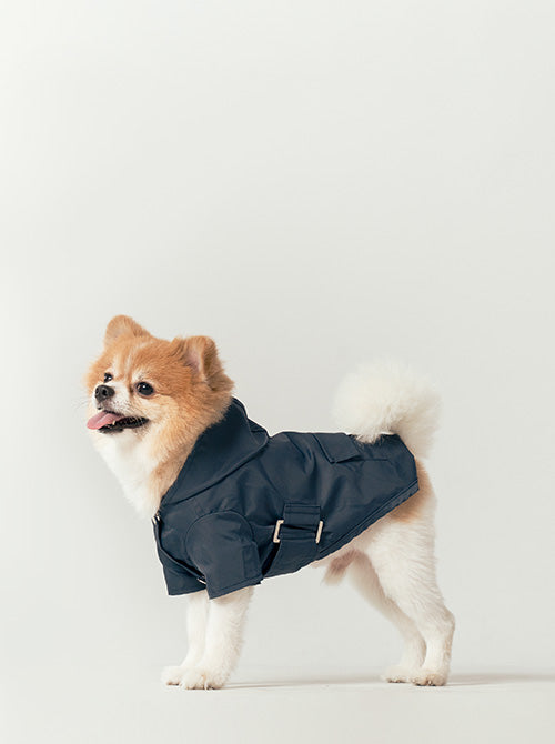 Bowery Raincoat-Blue
