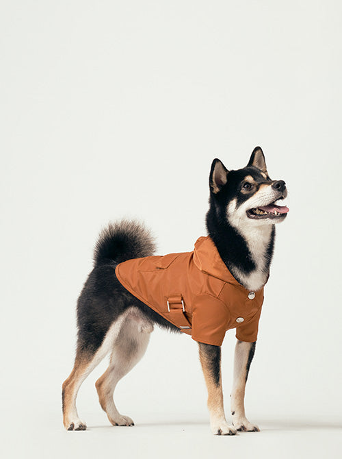Bowery Raincoat-Orange