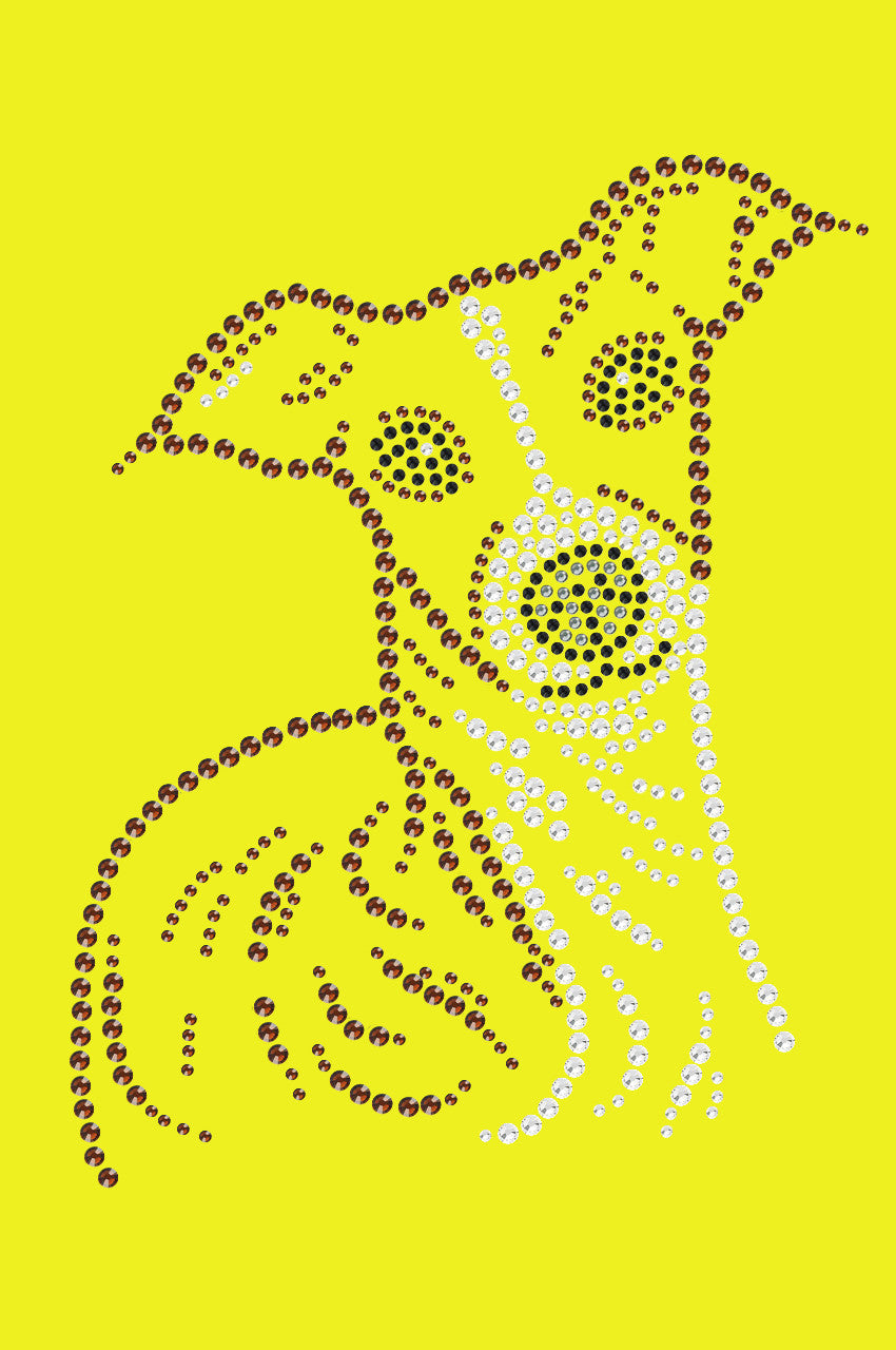 Italian Greyhound Face - bandana