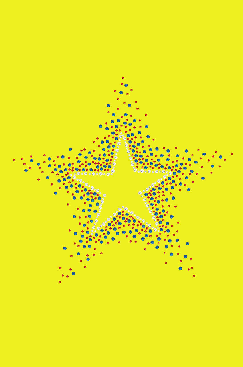 Star (Red & Blue)- Bandanna