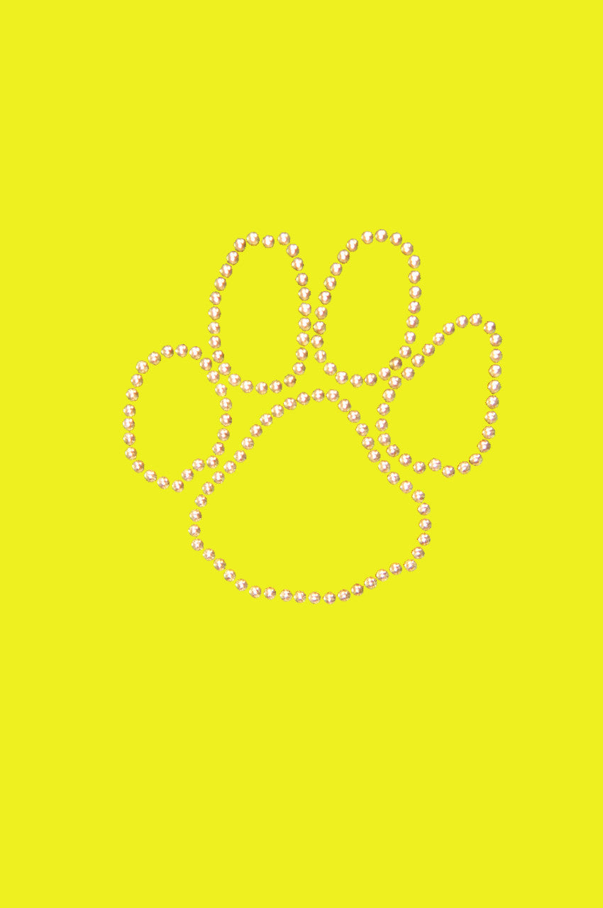 Paw (Gold Nailheads) bandana