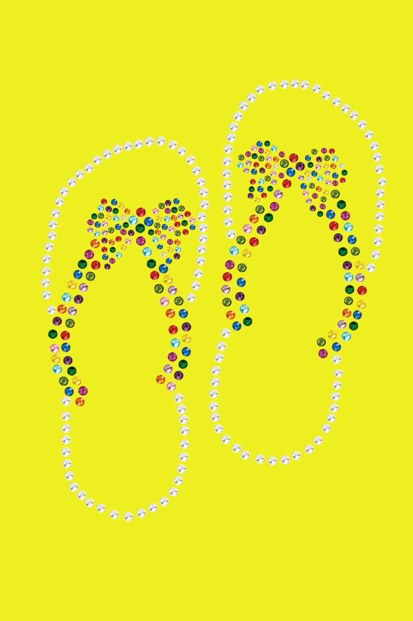 Flip Flops with Bow - Bandanna