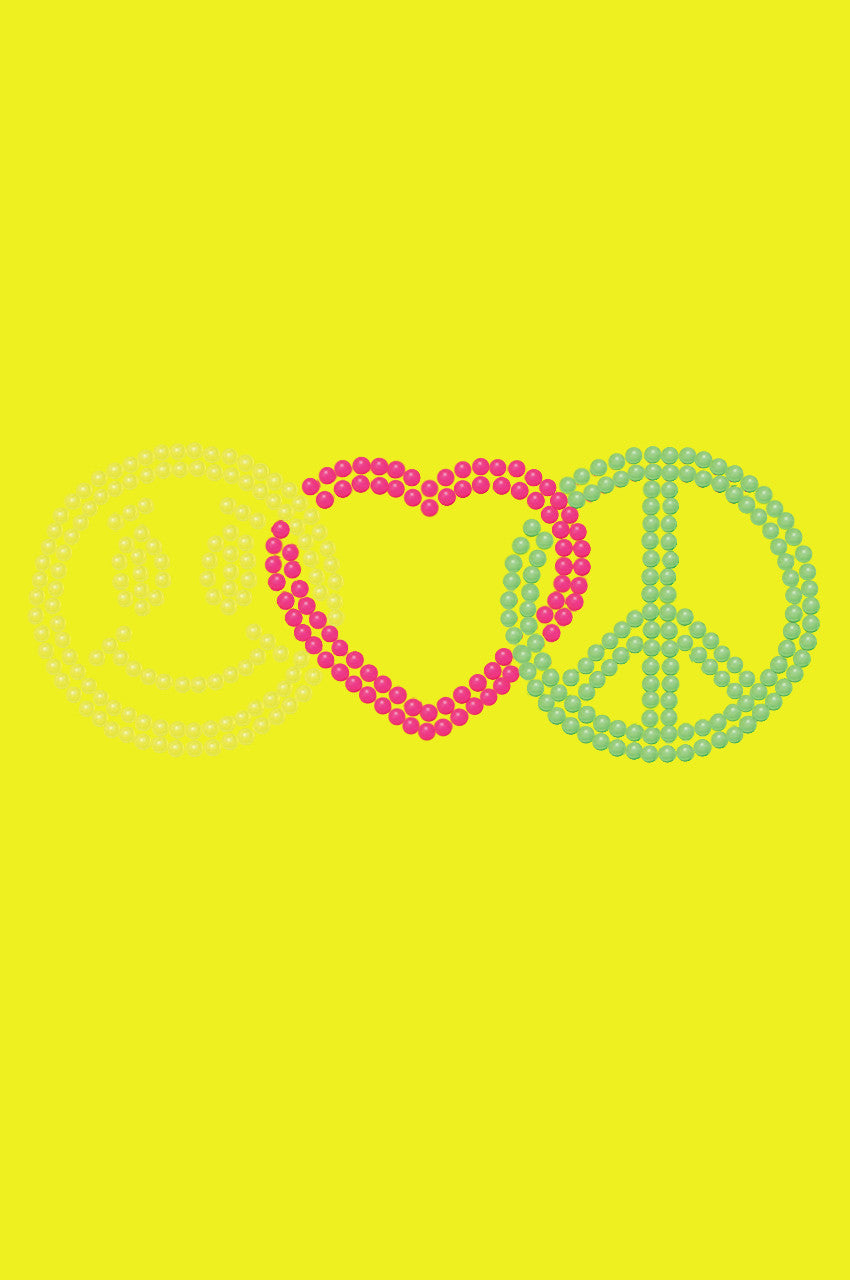 Smiley Face, Love, Peace - Bandanna