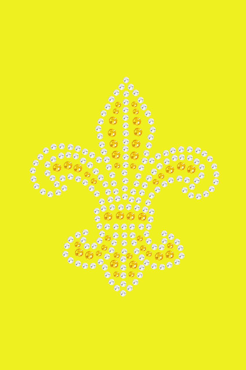 Fleur de Lis (Gold Rhinestones) - Bandanna