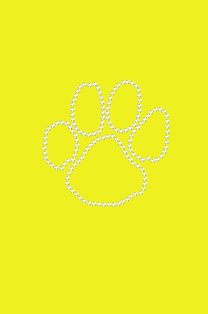 Paw (Rhinestone Outline) bandana