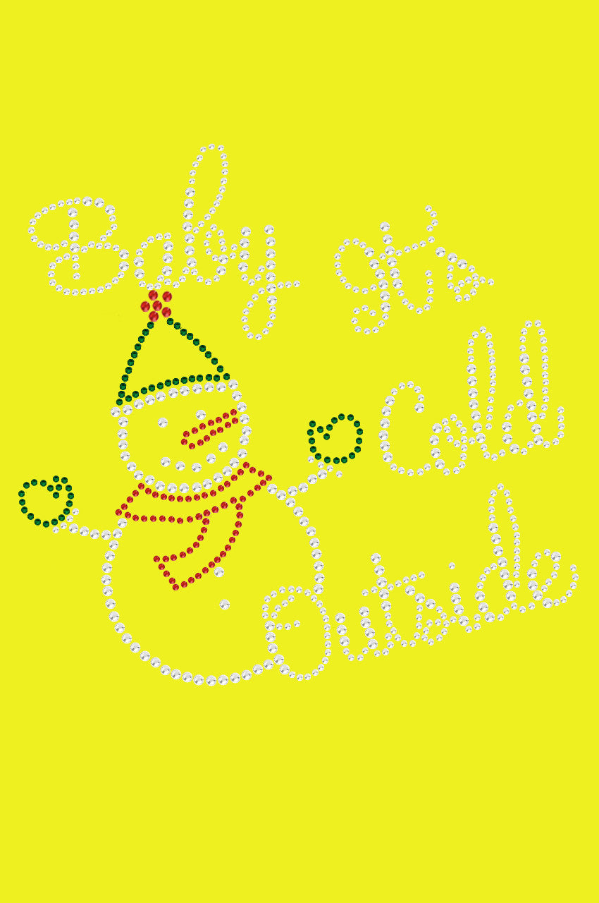 Baby It's Cold Outside Snowman - Bandana