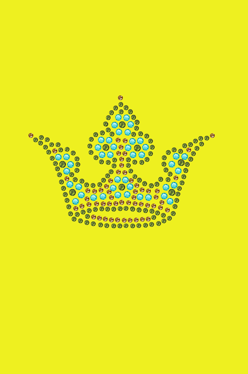 Crown 3 (Lime, Turquoise, & Brown) - Bndana