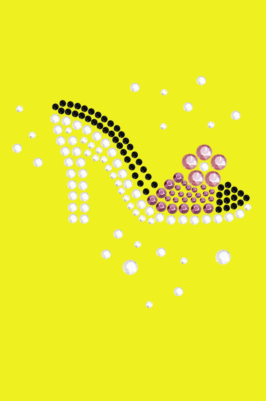 High Heel Shoe (Pink & Black) - Bandanna