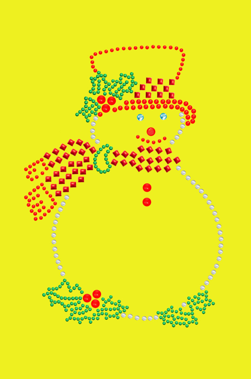Snowman Outline - Bandana