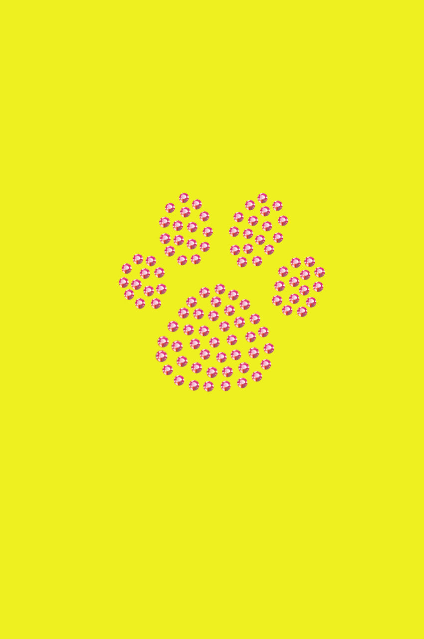 Paw (Pink Rhinestuds) bandana