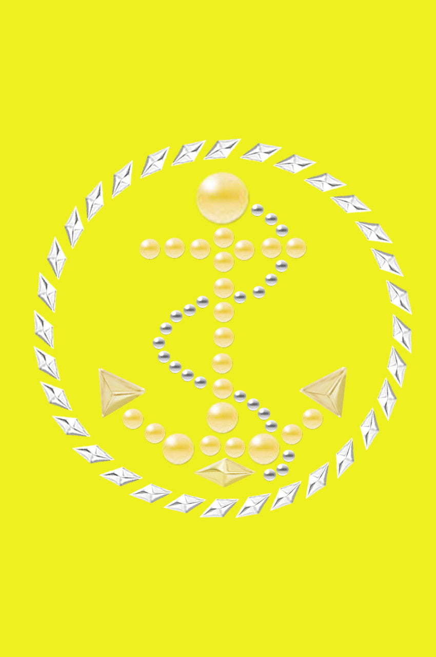 Anchor Circle (Nailhead) - Bandanna