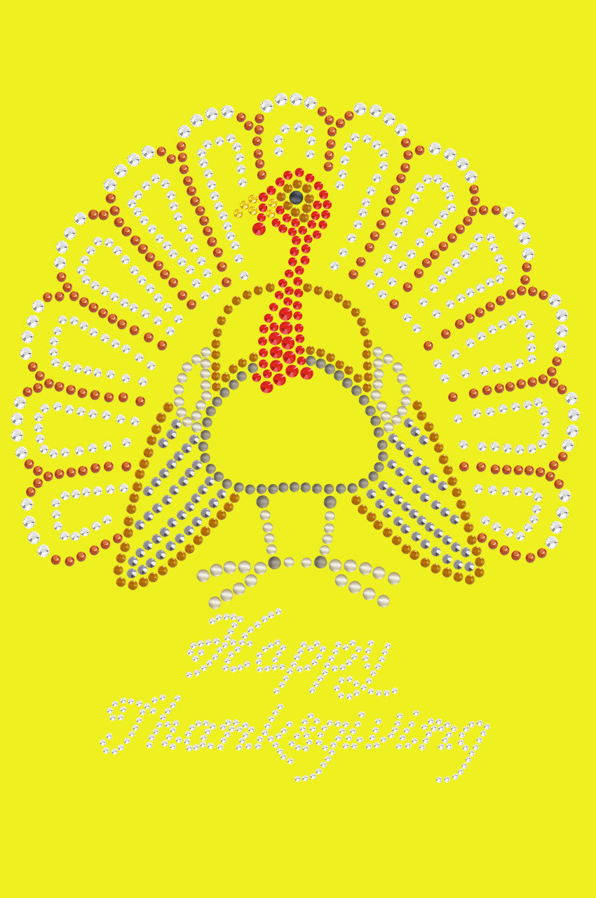 Happy Thanksgiving Turkey 2 Bandanna