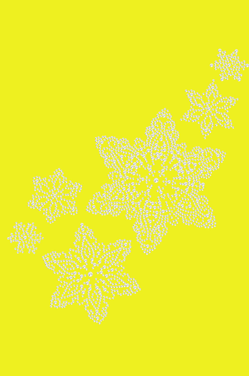 Rhinestone Snowflakes - Bandana