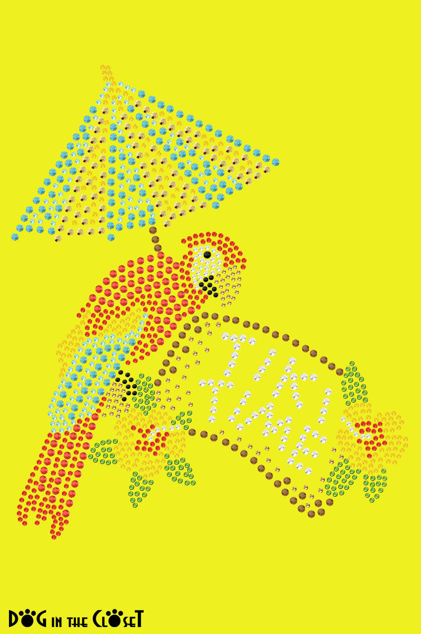 Tiki Time Parrot - Bandana