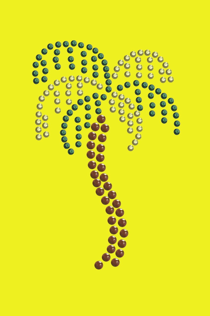 Palm Tree (Rhinestuds) - Bandanna