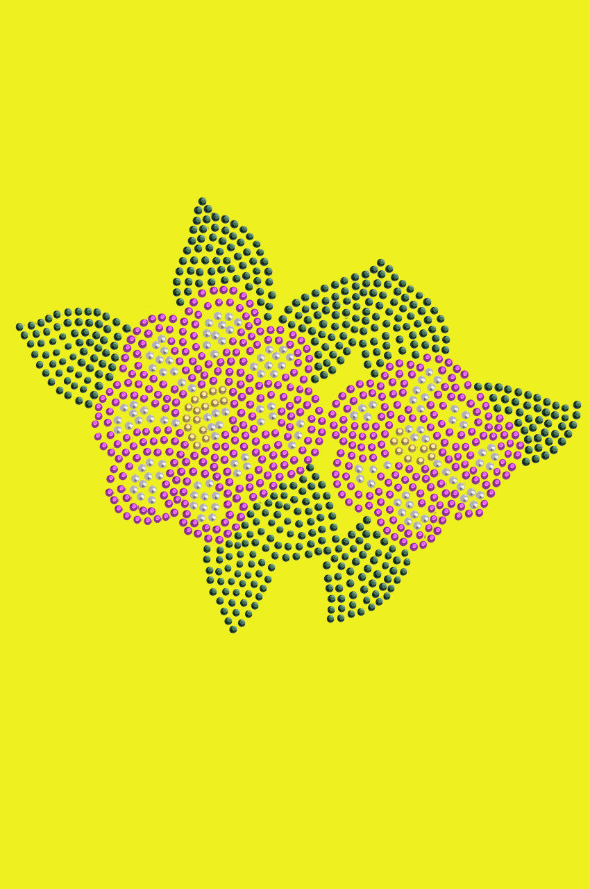 Magenta Flowers - Bandanna