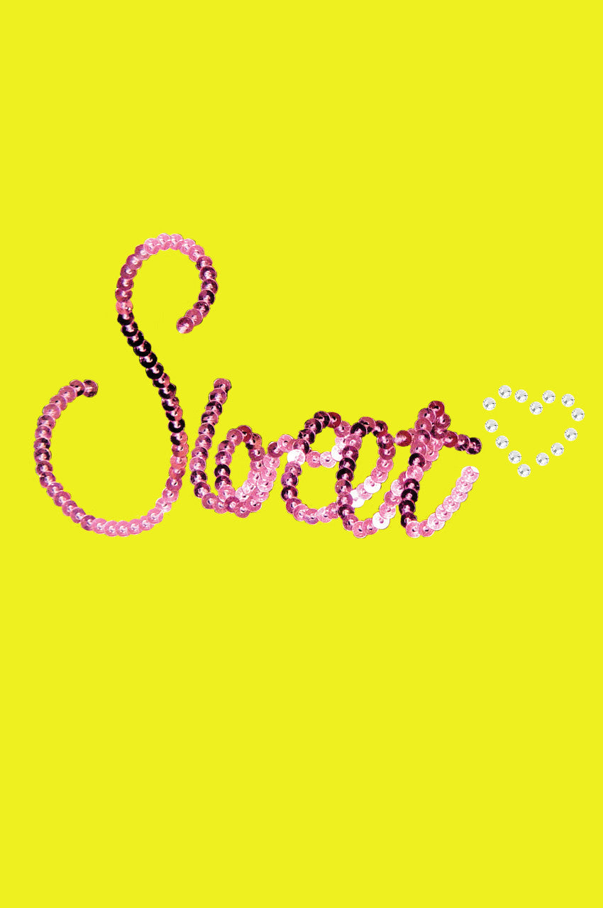 Sweet (Pink Sequins) Bandanna