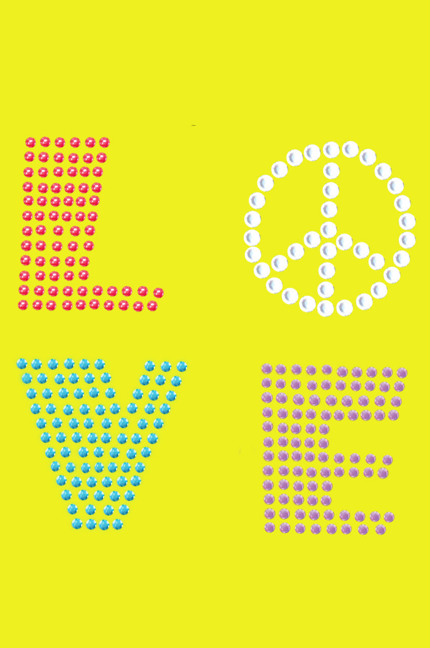 Love with Peace Sign - Bandanna