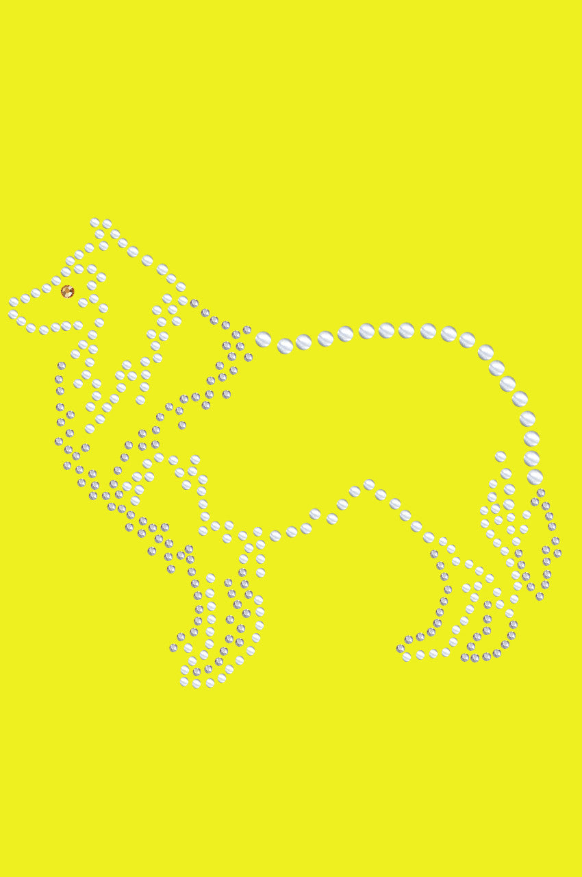 Collie Outline - bandana