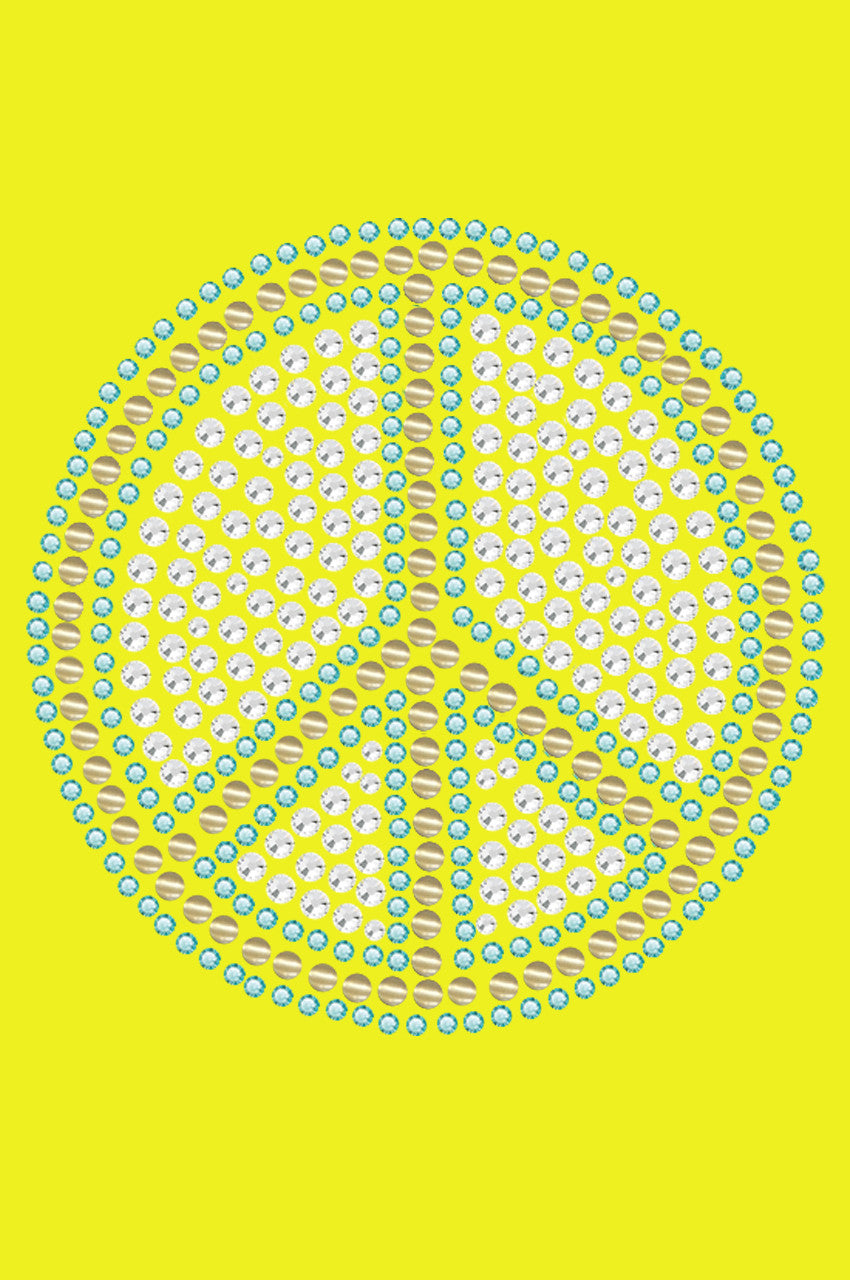 Peace Sign (Blue) - Bandanna