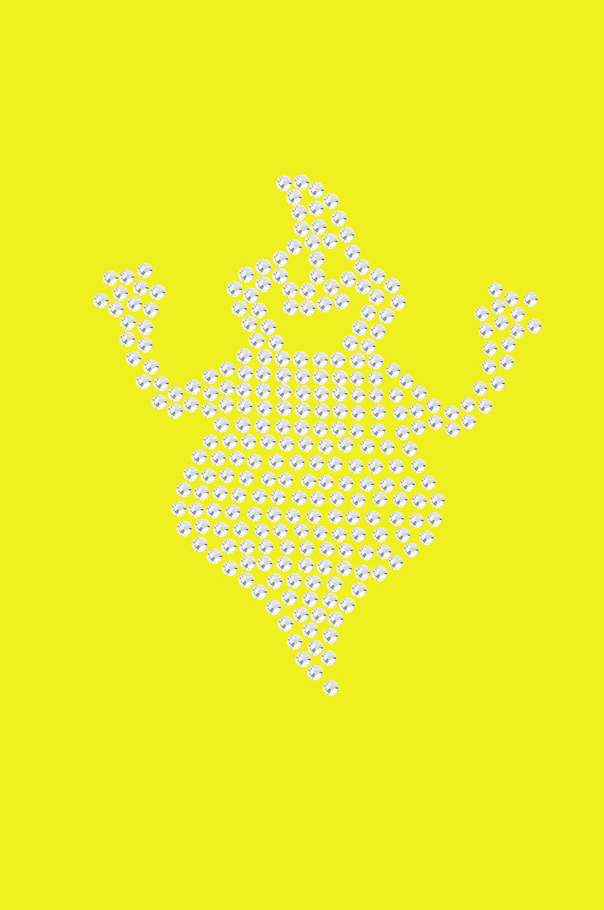 Fat Rhinestone Ghost Bandanna