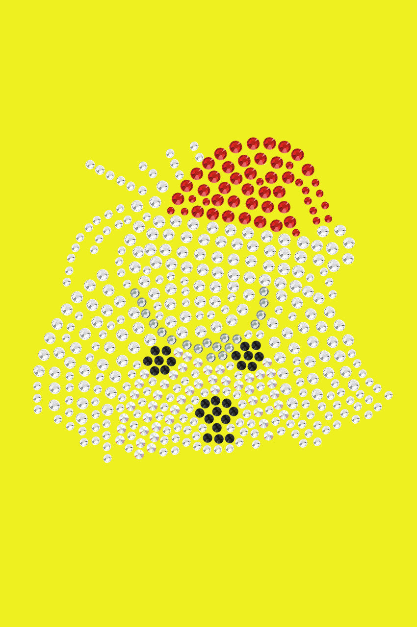 Maltese Face with Santa Hat - Bandana