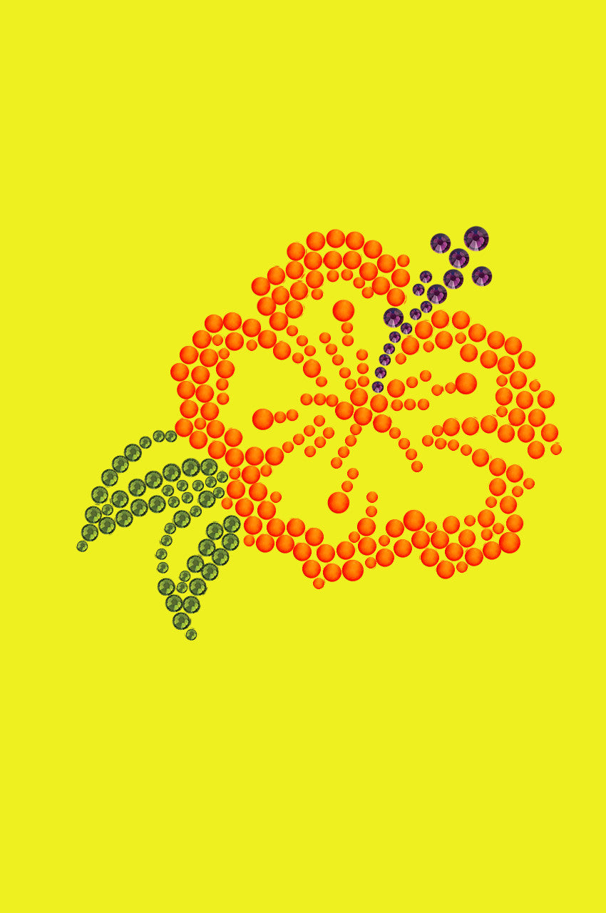 Orange Hibiscus - Bandanna