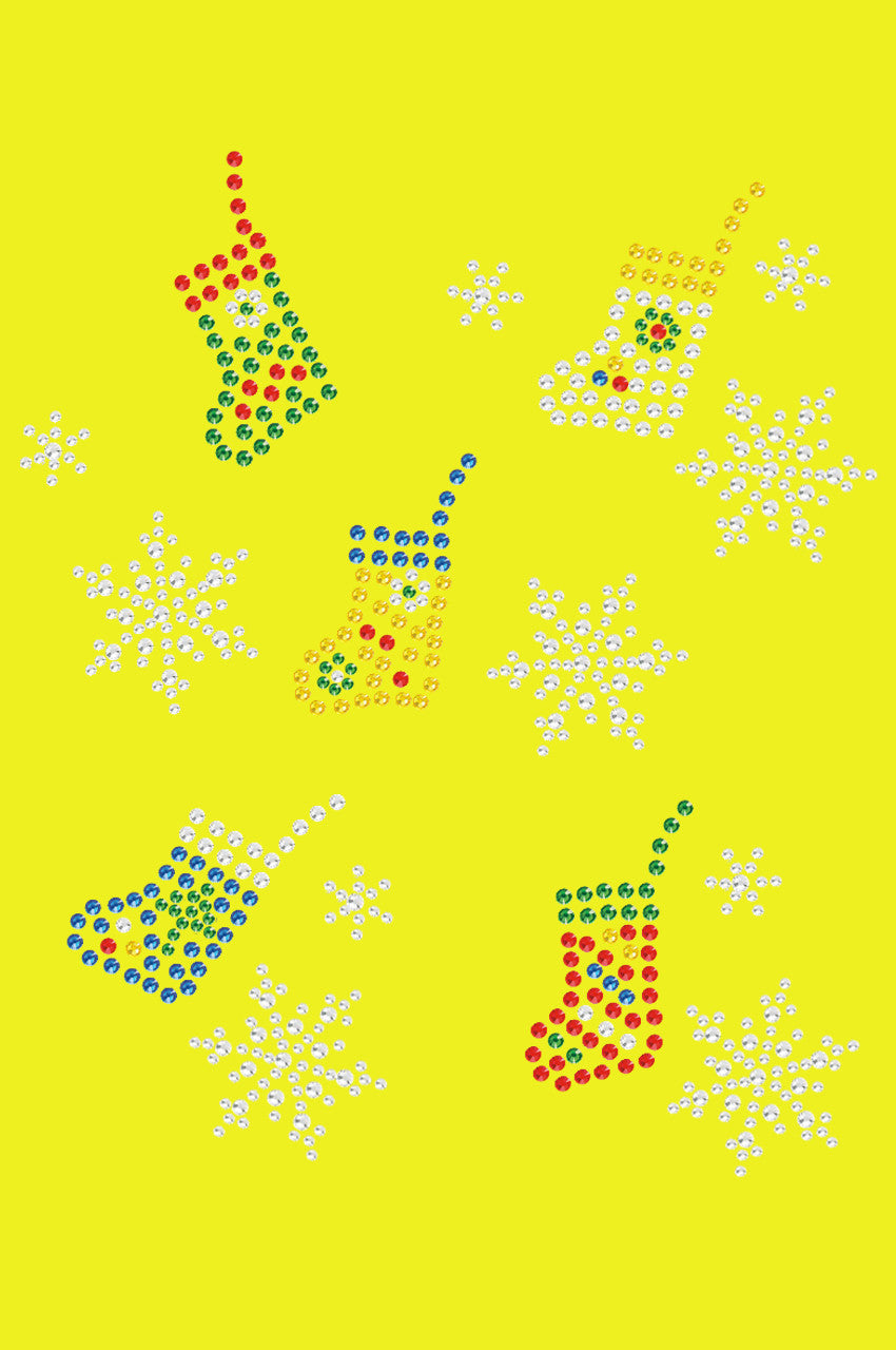 Stockings & Snowflakes - Bandana