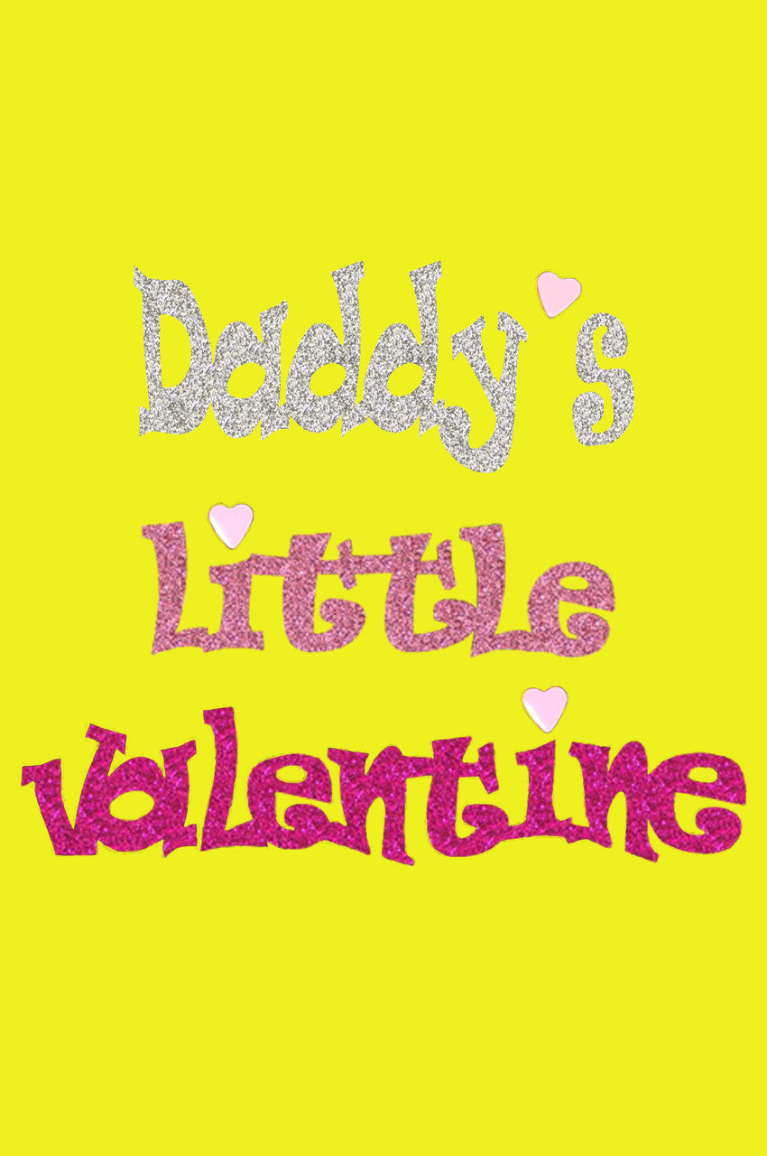 Daddy's Little Valentine Bandanna