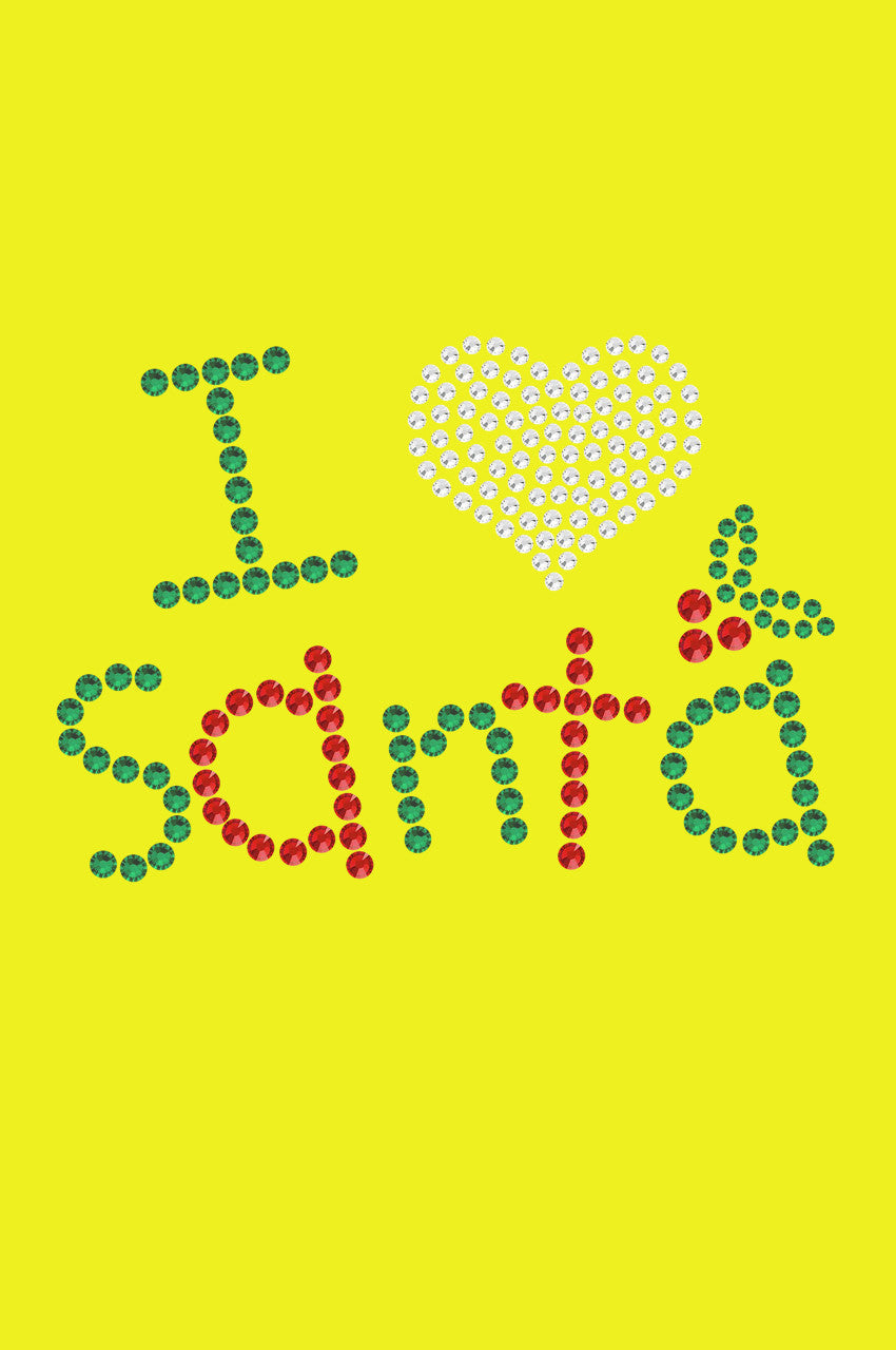 I Love Santa - Bandana
