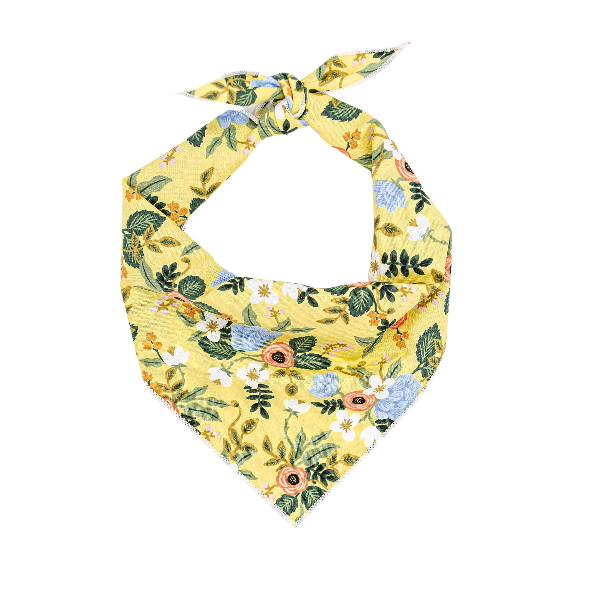 Yellow Flower Dog Bandana