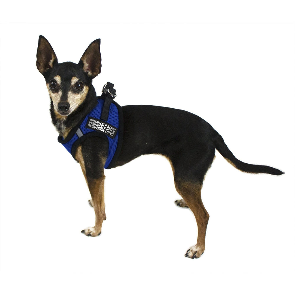 Dogline York Mesh Harness with Built-In Hook & Loop Fasteners