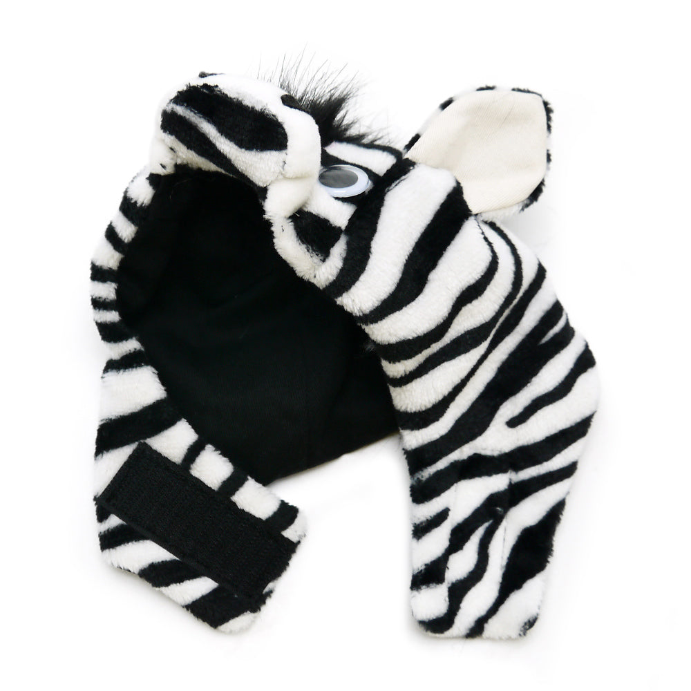 DOGO Zebra Dog Costume Hat
