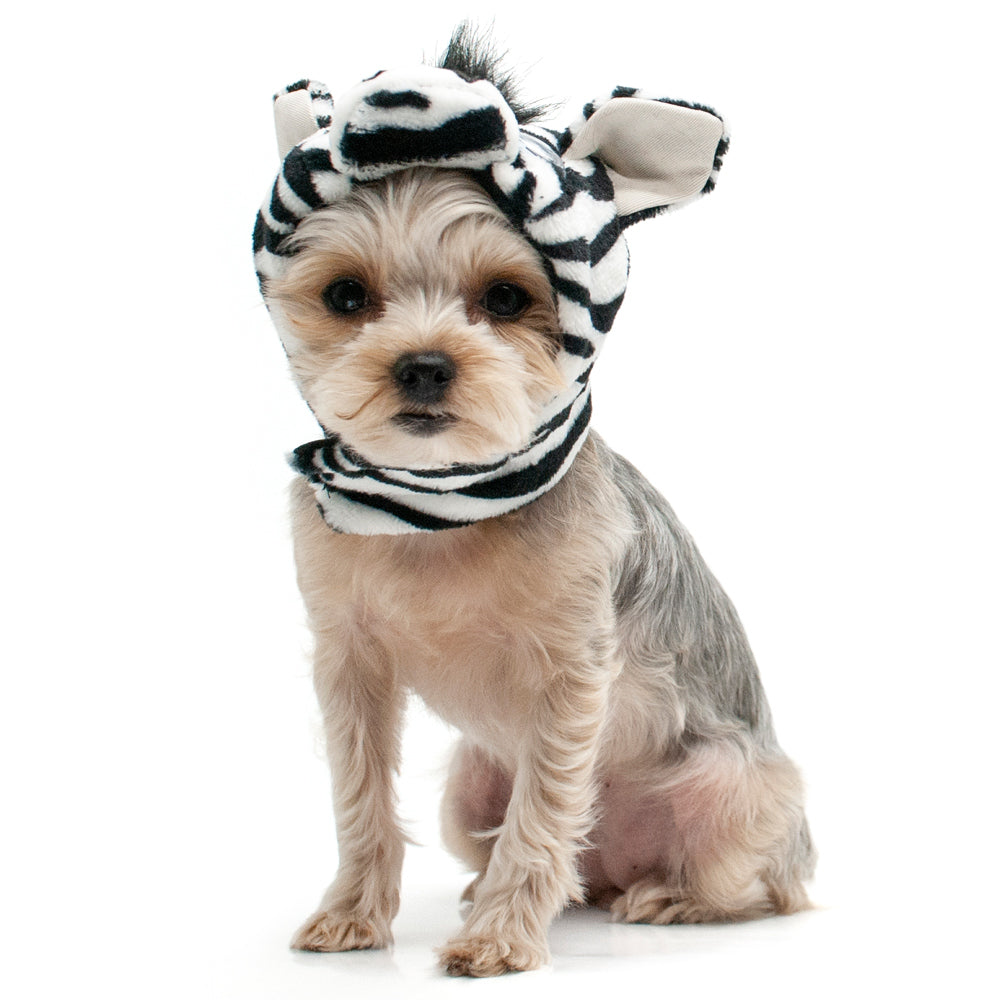 DOGO Zebra Dog Costume Hat