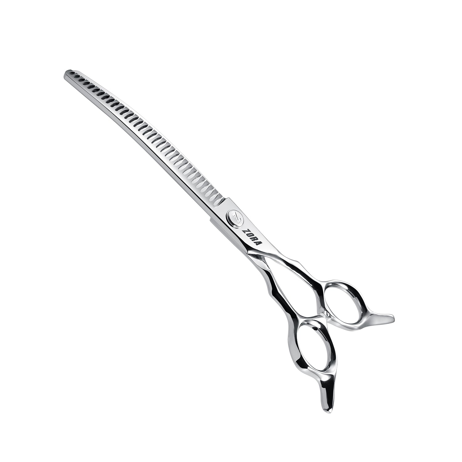 Zora Pet Grooming Curved Blender Shear - Model A-7533C | HT Animal Supply