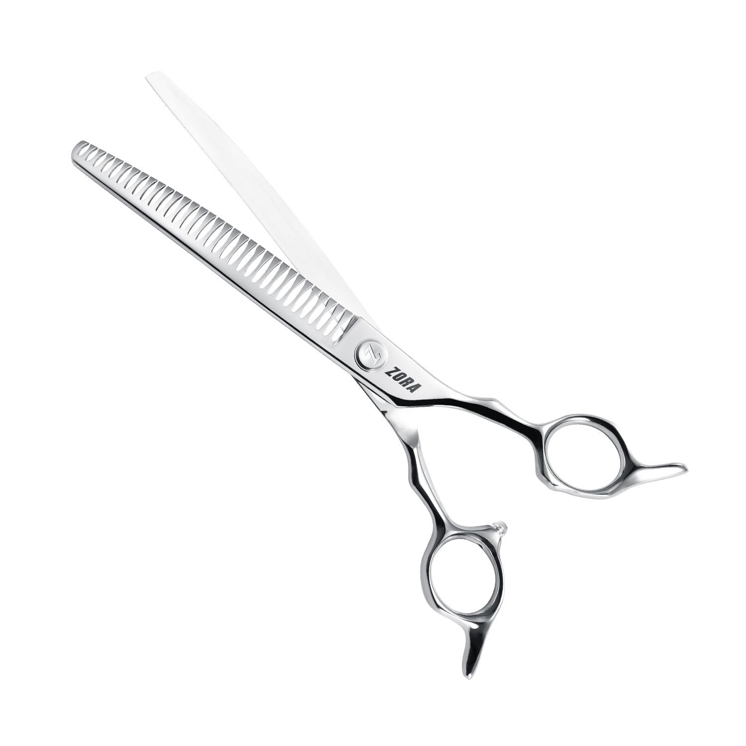 Zora Pet Grooming Curved Blender Shear - Model A-7533C | HT Animal Supply