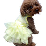 Zsa Zsa Dog Tutu Dress in Lemon Yellow