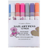 Nail Art Pen (Pack of 12) by A Creative Collection