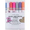 Nail Art Pen (Pack of 12) by A Creative Collection