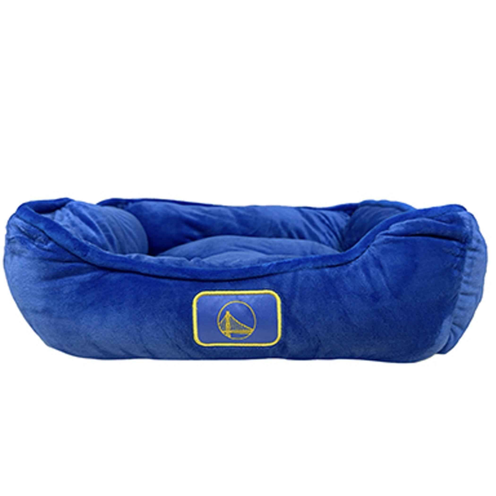 NBA Golden State Warriors Plush Cuddle Dog Bed