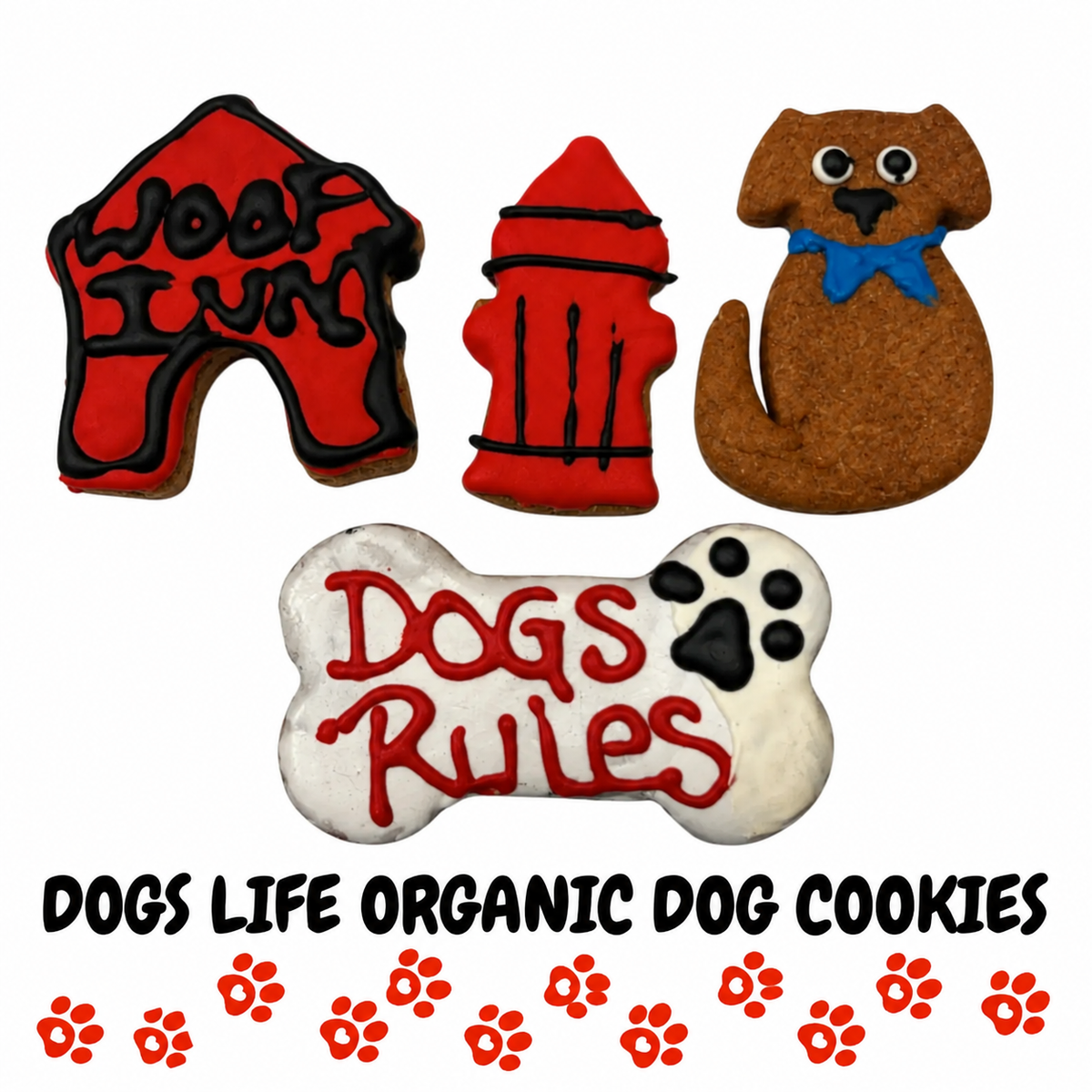 PAWsitively Organic Dog Life Dog Cookie Box