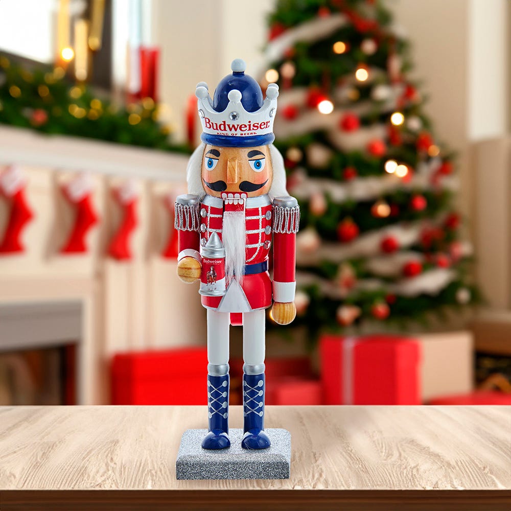 Kurt Adler 10-Inch Budweiser Nutcracker