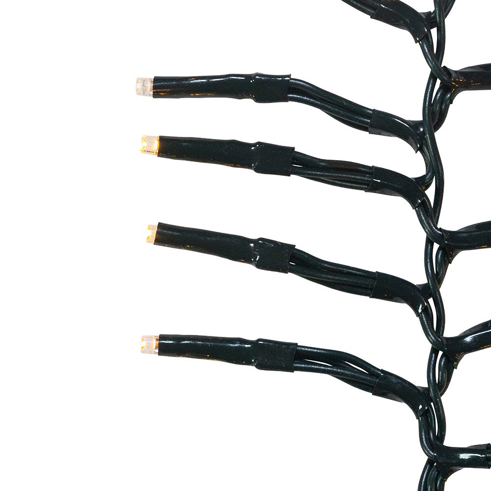 Kurt Adler 3000-Light 98-Foot Cluster Garland with Classic White LED Lights