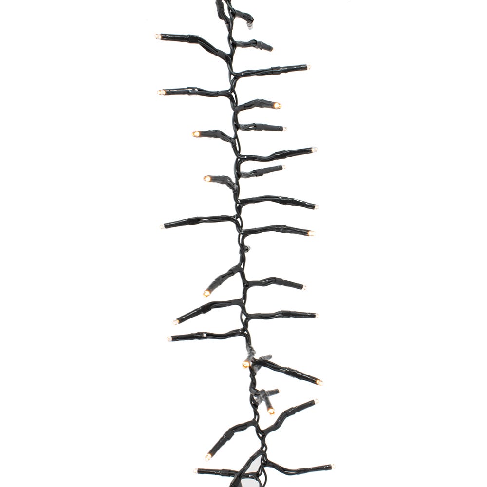 Kurt Adler 3000-Light 98-Foot Cluster Garland with Classic White LED Lights