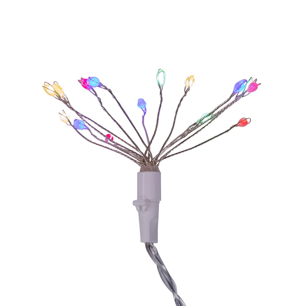 Kurt Adler 75-Light Cluster Burst Multi-Color Superbright LED Light Set